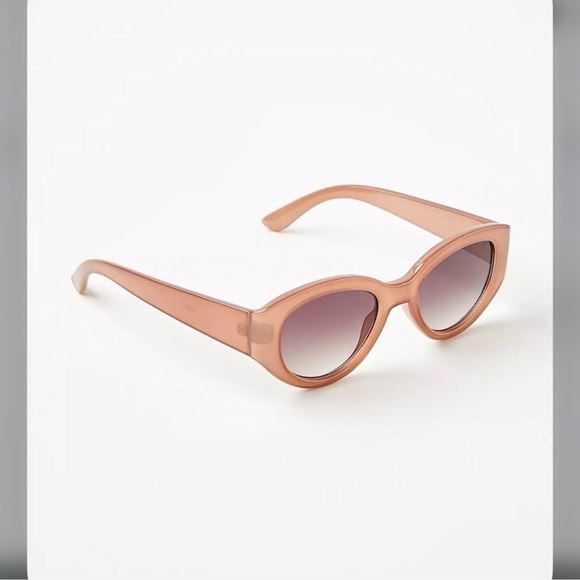 Loft small rounded sunglasses in Caramel color main image 12